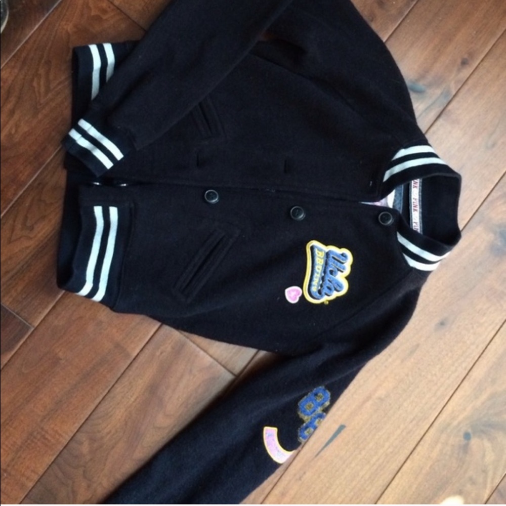 Pink Varsity Jacket - image 1